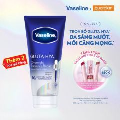 Serum Dưỡng Thể Vaseline Overnight Radiance Repair Serum Burst Lotion 300ml&nbsp;