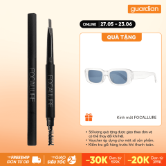 Chì Kẻ Mày Lâu Trôi Focallure #03 Black Màu Đen 1gr
