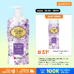 Sữa tắm Double Rich Relaxing Purple 550g