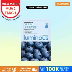 Mặt Nạ 25ml Colorkey Luminous Blueberry Pdrn Drink Up Facial Mask 25ml