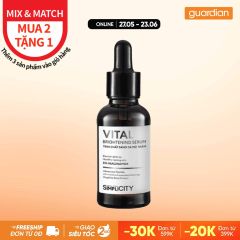 Serum Sáng Da Mờ Thâm Men Stay Simplicity 5% Niacinamide 30ML