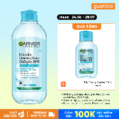 Nước Tẩy Trang Cho Da Dầu Mụn Micellar Water Garnier 400Ml
