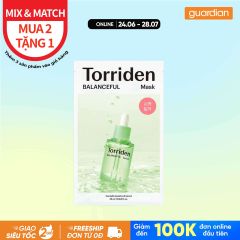 Mặt Nạ Dưỡng Da Torriden Balanceful Cica Mask 25ml