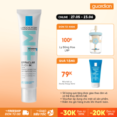 Kem Dưỡng Giảm Mụn Chỉ Sau 8H La Roche-Posay Effaclar Duo+ M 40ml