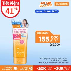 Sữa Dưỡng Thể Chống Nắng UV SPF50+PA++++ Mizumi Bright Body Serum Fragrance Free 180 ml