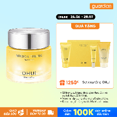 Kem dưỡng ẩm sáng da căng bóng OHUI Miracle Toning Glow Cream