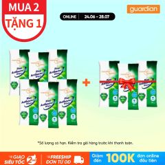KHĂN ƯỚT LÀM SẠCH VÀ GIÚP KHÁNG KHUẨN HƯƠNG THÔNG MANNINGS GUARDIAN 10 TỜ X 3 GÓI