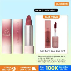 Son Sáp Mịn Lì 3CE Cashmere Hug Lipstick #10 Dreamy - Hồng Mơ 3.5G