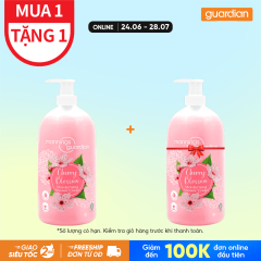 Sữa Tắm Dạng Kem Hoa Anh Đào Dưỡng Ẩm Mannings Guardian Cherry Blossom Moisturising Shower Cream 1l