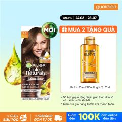 Kem Nhuộm Tóc Màu Thời Trang Garnier Color Naturals Ultra Colors - Màu 7.3 Golden Brown - Nâu Ánh Vàng Dạng Hộp (30ml, 30gr)