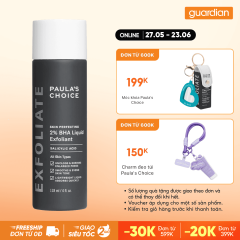Dung Dịch Loại Bỏ Tế B&agrave;o Chết Paula's Choice Skin Perfecting 2% BHA Liquid Exfoliant 118ml