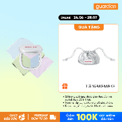 Wakemake Phấn Phủ Stay Fixer Multi Color Pact 01 Pale Clear