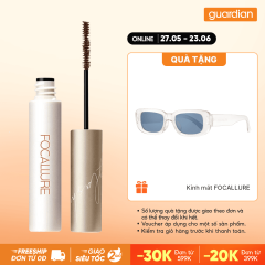 Mascara Làm Dài Và Cong Mi, Không Lem, Không Trôi Focallure FA169 #02 Brown Màu Nâu 6gr
