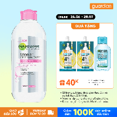 Nước Tẩy Trang Cho Da Nhạy Cảm Garnier Micellar Water 400Ml