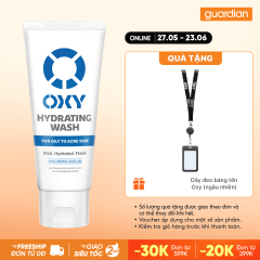 GEL RỬA MẶT CHO DA THƯỜNG ĐẾN KHÔ OXY HYDRATING 100G