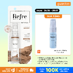 Xịt Khử Mùi Hương Gỗ Natural Woody Refre 30Ml