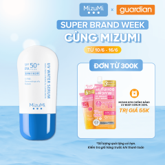 Serum Chống Nắng Thuần Vật Lý Dành Cho Da Nhạy Cảm Mizumi Uv Water Serum Spf 50+ Pa++++ 40g