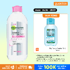 Nước Tẩy Trang Cho Da Nhạy Cảm Garnier Micellar Water 400Ml