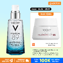Dưỡng Chất Cô Đặc Giàu Khoáng Chất, Giúp Da Sáng Mịn, Căng Mướt Vichy Mineral 89 Skin Fortifying Daily Booster 50ml