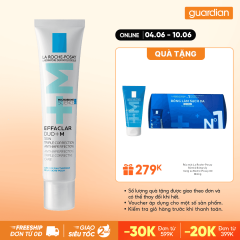 Kem Dưỡng Giảm Mụn Chỉ Sau 8H La Roche-Posay Effaclar Duo+ M 40ml