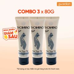 Combo 3 THORAKAO KEM THOA TAY TUBE 80G/72