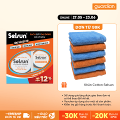 SELSUN BỘ SẢN PHẨM CHỐNG GÀU (DẦU GỘI 100ML+ DẦU XẢ 100ML)