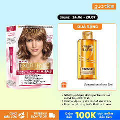 Kem Nhuộm Tóc Phủ Bạc L'Oreal Paris Excellence Creme 6.30 Nâu Ánh Vàng 172ml