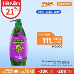 Dầu Gội Kèm Xả Suôn Mượt Óng Ả Palmolive Naturals Silky Straight Olive Oil & Keratin Từ Keratin Và Dầu Oliu 600ml 