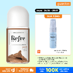 Lăn Khử Mùi Hương Gỗ Natural Woody Refre 40Ml