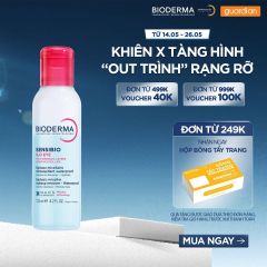 TẨY TRANG MẮT MÔI BIODERMA MICELLAR 2 LỚP THẾ HỆ MỚI: SẠCH THOÁNG & MỀM ẨM 125ML