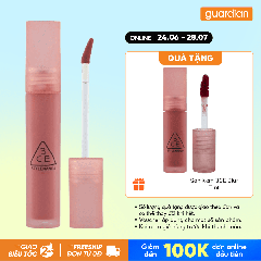 Son Kem Lì Mịn Mờ 3CE Blur Water Tint #Chasing Rose - Hồng Kem Sữa 4.6G