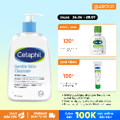 Sữa Rửa Mặt Dịu Lành Cho Da Nhạy Cảm Cetaphil Gentle Skin Cleanser 473ml