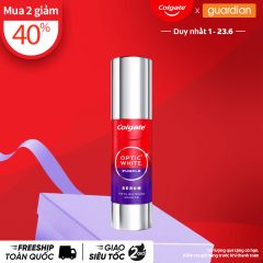 Tinh Chất Trắng Răng & Trung Hòa Sắc Vàng Colgate Optic White Purple Serum 40ML