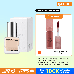 Kem Nền ABOUT TONE Skin Layer Fit Foundation Mỏng Nhẹ Tự Nhiên Che Phủ Tốt Lâu Trôi 22 IVORY 30ml
