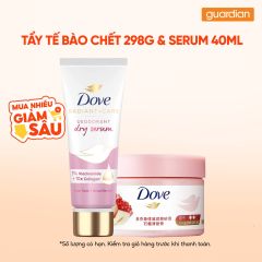 Combo 1 DOVE TAY TBC LUU DO 298G & 1 DOVE SERUM KM NIA COLLAGEN 40ML