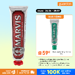 Kem Đánh Răng Cải Thiện Mùi Hương Khoang Miệng Với Chiết Xuất Quế Marvis Cinnamon Mint 85ml