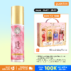 PURITE FRAG MIST MIDNIGHT SLAY 100 MLXịt Thơm Body Mist Purité Hương Nước Hoa Cao Cấp Secret Crush Lưu Hương 48H 100ML
