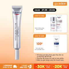 Kem Dưỡng Giảm Nếp Nhăn Vùng Mắt Eucerin Hyaluron [3X] Filler 15Ml