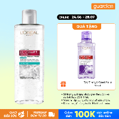 Nước Tẩy Trang L’Oréal Paris Revitalift Crystal Purifying Micellar Water Cho Da Dầu 400Ml