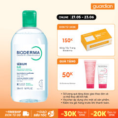 Nước Tẩy Trang Bioderma Dành Cho Da Hỗn Hợp, Da Dầu & Da Mụn Sébium H2O 500Ml
