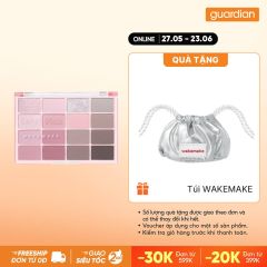 Wakemake Bảng Phấn Mắt Soft Blurring Eye Palette 10 Lazy Pink Blurring