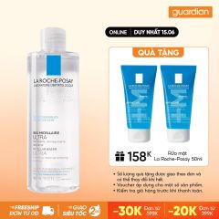 Nước Tẩy Trang Cho Da Nhạy Cảm La Roche-Posay Micellar Water Ultra Sensitive Skin 400ml