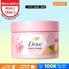 Tẩy Tế Bào Chết Dove Hoa Anh Đào 280Gr