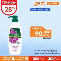 Sữa Tắm Thiên Nhiên Mịn Màng Quyến Rũ Palmolive Naturals Irresistible Softness Body Wash Moisturising Milk Chiết Xuất Hoa Phong Lan & Sữa 500g
