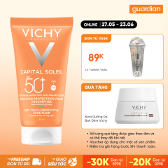 Kem Chống Nắng Không Gây Nhờn Rít Vichy Capital Soleil Mattifying Dry Touch Face Fluid 50Ml