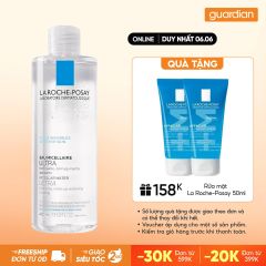 Nước Tẩy Trang Cho Da Nhạy Cảm La Roche-Posay Micellar Water Ultra Sensitive Skin 400ml