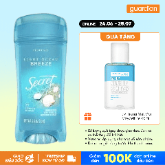 Gel khử mùi và giảm tiết mồ hôi Nữ Secret Ocean Breeze 73g