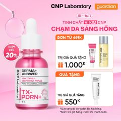 Tinh Chất Dưỡng S&aacute;ng Hồng Da CNP Derma Answer Pink Toning Ampule 30Ml