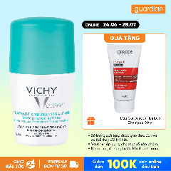 Lăn Khử Mùi Và Khô Thoáng Vùng Da Dưới Cánh Tay 48H Vichy Anti - Perspirant Cho Da Nhạy Cảm 50ml