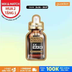 Rojukiss Mặt Nạ Se Khít Lỗ Chân Lông Chuyên Sâu Perfect Poreless 5x Intensive Mask 25ml.